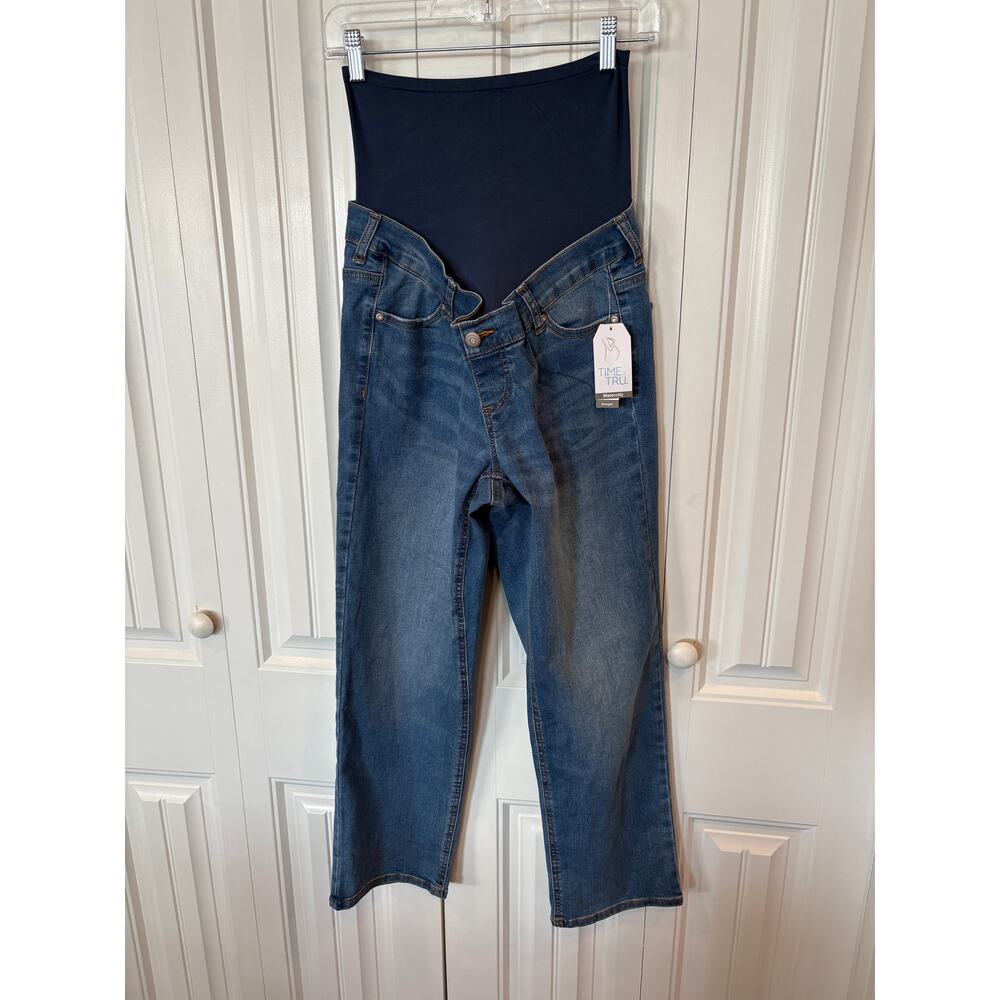 Time & Tru Staight Leg Maternity Jeans Size Small